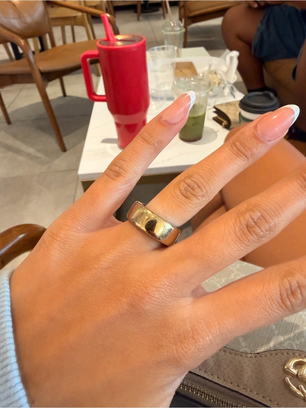 Oura ring gen 3, horizon gold